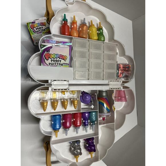 Poopsie Pooey Puitton DIY Slime Kit Carrying Case Purse Poop 35+ Magic Surprises - Picture 3 of 6